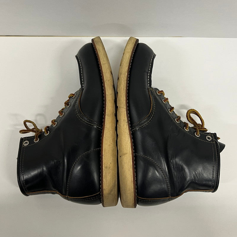 【中古品】【メンズ】 REDWING レッドウィング 9874 犬タグ IRISH SETTER BOOT "BLACK" 復刻 茶芯 アイリッシュセッター クローンダイク ブーツ 164-260916-ny-08-fuzh サイズ：27.5cm カラー：ブラック 万代Net店