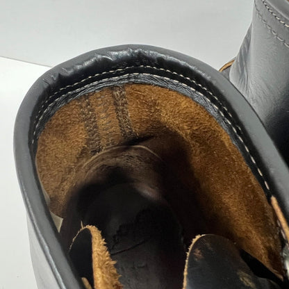 【中古品】【メンズ】 REDWING レッドウィング 9874 犬タグ IRISH SETTER BOOT "BLACK" 復刻 茶芯 アイリッシュセッター クローンダイク ブーツ 164-260916-ny-08-fuzh サイズ：27.5cm カラー：ブラック 万代Net店