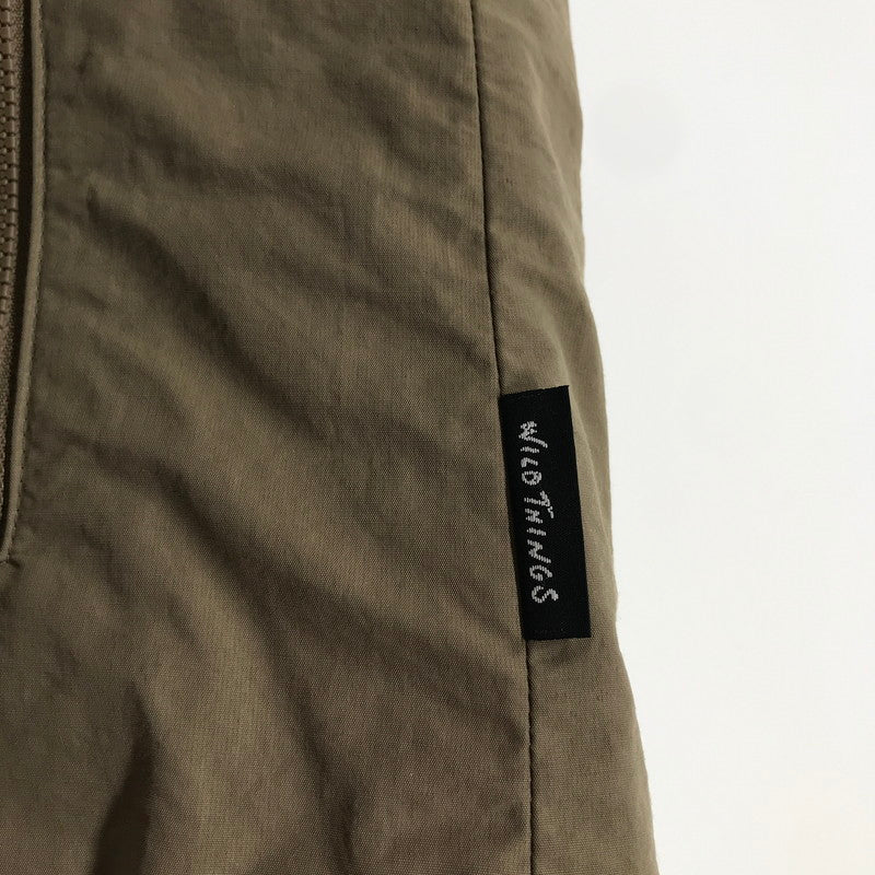【中古品】【メンズ】 WILD THINGS ワイルドシングス WT003N HD NYLON MIG JACKET ナイロン ミグ ジャケット BEIGE Mサイズ ※汚れ・使用感あり 144-260903-io-12-fuzh カラー：ベージュ 万代Net店