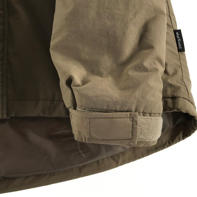 【中古品】【メンズ】 WILD THINGS ワイルドシングス WT003N HD NYLON MIG JACKET ナイロン ミグ ジャケット BEIGE Mサイズ ※汚れ・使用感あり 144-260903-io-12-fuzh カラー：ベージュ 万代Net店
