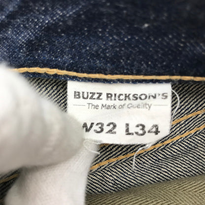【中古品】【メンズ】 BUZZ RICKSON'S バズリクソンズ RB43041 大戦モデル デニムパンツ ジーパン ジーンズ INDIGO W32サイズ 156-260903-io-15-fuzh カラー：インディゴ 万代Net店