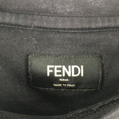 【中古品】【メンズ】 FENDI フェンディ×NOEL FIELDING コラボ S.S TEE BLACK Sサイズ ※使用感あり 141-260903-io-11-fuzh カラー：ブラック 万代Net店