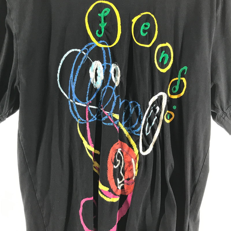 【中古品】【メンズ】 FENDI フェンディ×NOEL FIELDING コラボ S.S TEE BLACK Sサイズ ※使用感あり 141-260903-io-11-fuzh カラー：ブラック 万代Net店