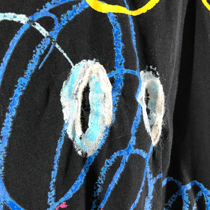 【中古品】【メンズ】 FENDI フェンディ×NOEL FIELDING コラボ S.S TEE BLACK Sサイズ ※使用感あり 141-260903-io-11-fuzh カラー：ブラック 万代Net店