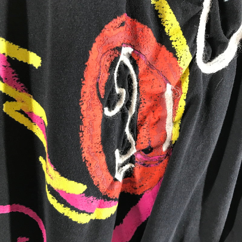 【中古品】【メンズ】 FENDI フェンディ×NOEL FIELDING コラボ S.S TEE BLACK Sサイズ ※使用感あり 141-260903-io-11-fuzh カラー：ブラック 万代Net店