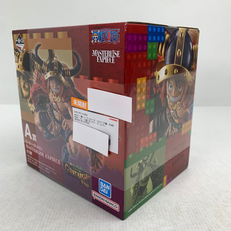 【中古美品】 未開封 一番くじ ワンピース -エルバフ編- GIANT BASH!! Vol.1 A賞 モンキー・D・ルフィ MASTERLISE EXPIECE フィギュア 047-260907-ip-34-fuzh 万代Net店