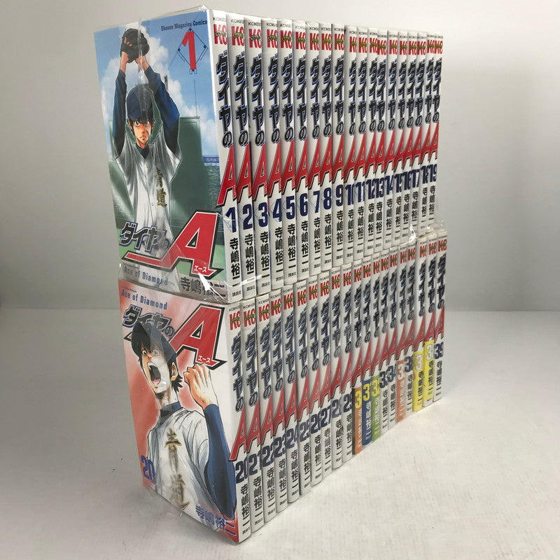【中古品】 ダイヤのA 全47巻セット 1-39巻 セットコミック 漫画 マンガ セット コミック ※日焼け・19巻カバー折れ有 004-260905-io-03-fuz 万代Net店