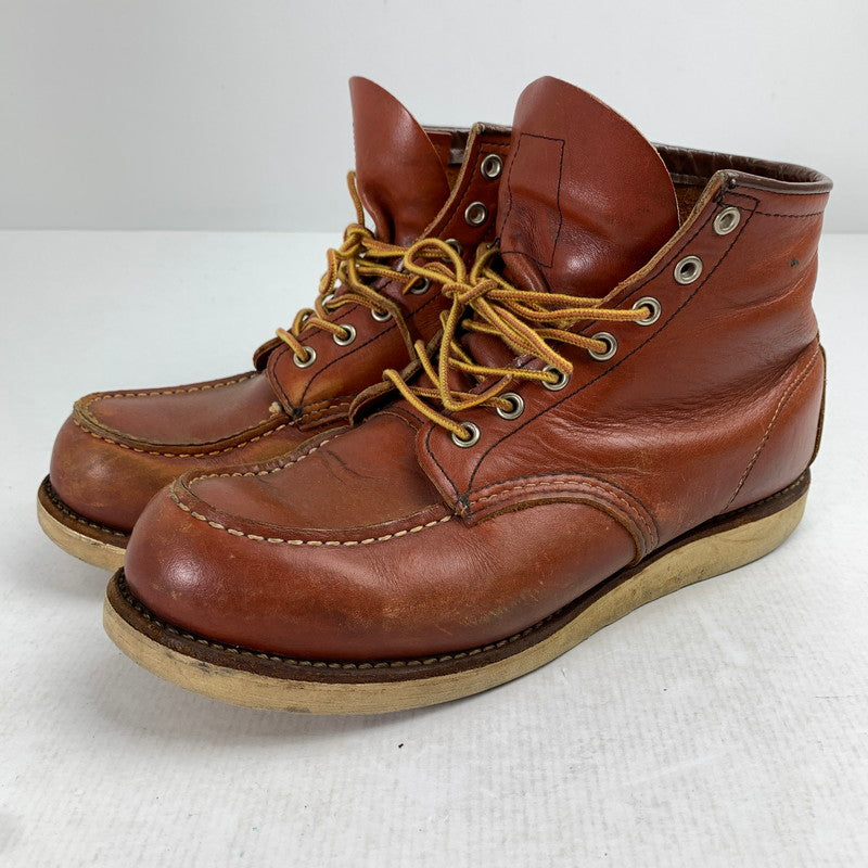 【中古品】【メンズ】 REDWING レッドウィング 8875 6INTH CLASSIC MOC TOE BROWN ブーツ シューズ SIZE:27.0cm ※ソール減り有・使用感あり 靴 164-260905-io-30-fuzh 万代Net店