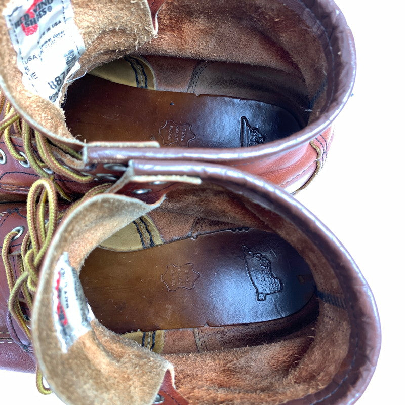 【中古品】【メンズ】 REDWING レッドウィング 8875 6INTH CLASSIC MOC TOE BROWN ブーツ シューズ SIZE:27.0cm ※ソール減り有・使用感あり 靴 164-260905-io-30-fuzh 万代Net店