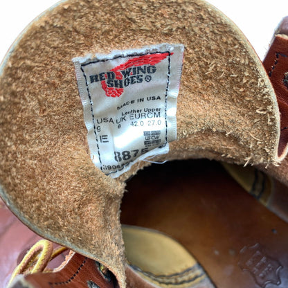 【中古品】【メンズ】 REDWING レッドウィング 8875 6INTH CLASSIC MOC TOE BROWN ブーツ シューズ SIZE:27.0cm ※ソール減り有・使用感あり 靴 164-260905-io-30-fuzh 万代Net店
