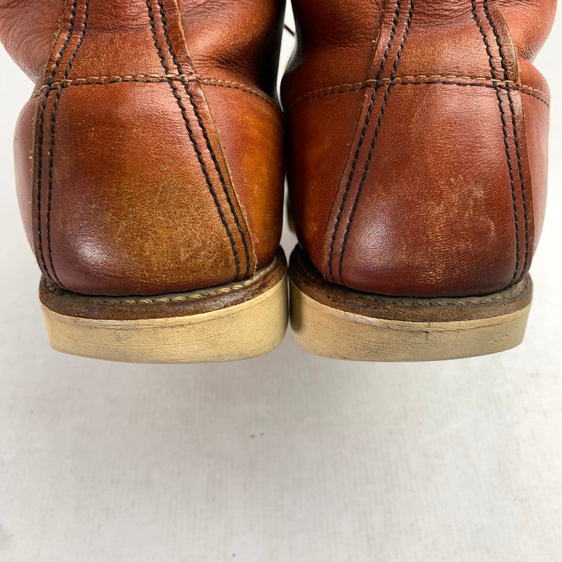【中古品】【メンズ】 REDWING レッドウィング 8875 6INTH CLASSIC MOC TOE BROWN ブーツ シューズ SIZE:27.0cm ※ソール減り有・使用感あり 靴 164-260905-io-30-fuzh 万代Net店