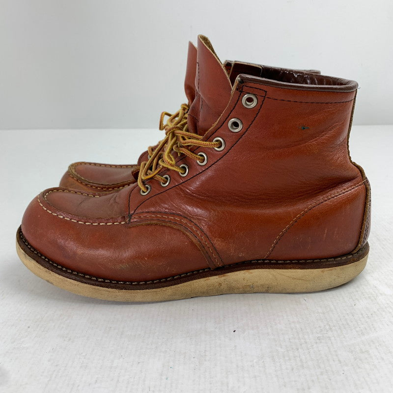 【中古品】【メンズ】 REDWING レッドウィング 8875 6INTH CLASSIC MOC TOE BROWN ブーツ シューズ SIZE:27.0cm ※ソール減り有・使用感あり 靴 164-260905-io-30-fuzh 万代Net店