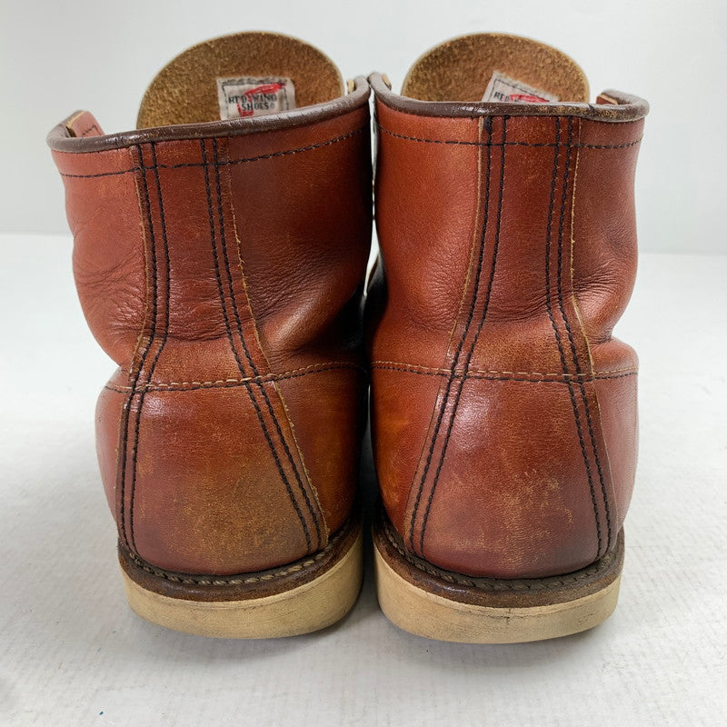 【中古品】【メンズ】 REDWING レッドウィング 8875 6INTH CLASSIC MOC TOE BROWN ブーツ シューズ SIZE:27.0cm ※ソール減り有・使用感あり 靴 164-260905-io-30-fuzh 万代Net店