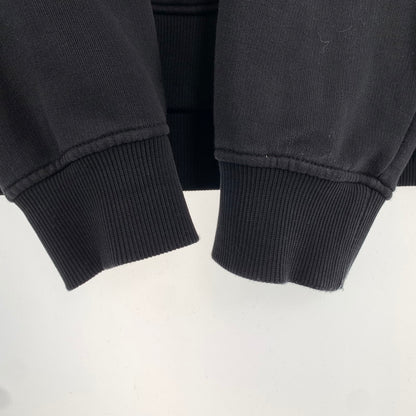 【中古品】【メンズ】 KENZO ケンゾー 刺繍 ロゴ パーカー 長袖 トップス 古着 140-260906-mh-03-fuzh サイズ：S カラー：ブラック 万代Net店
