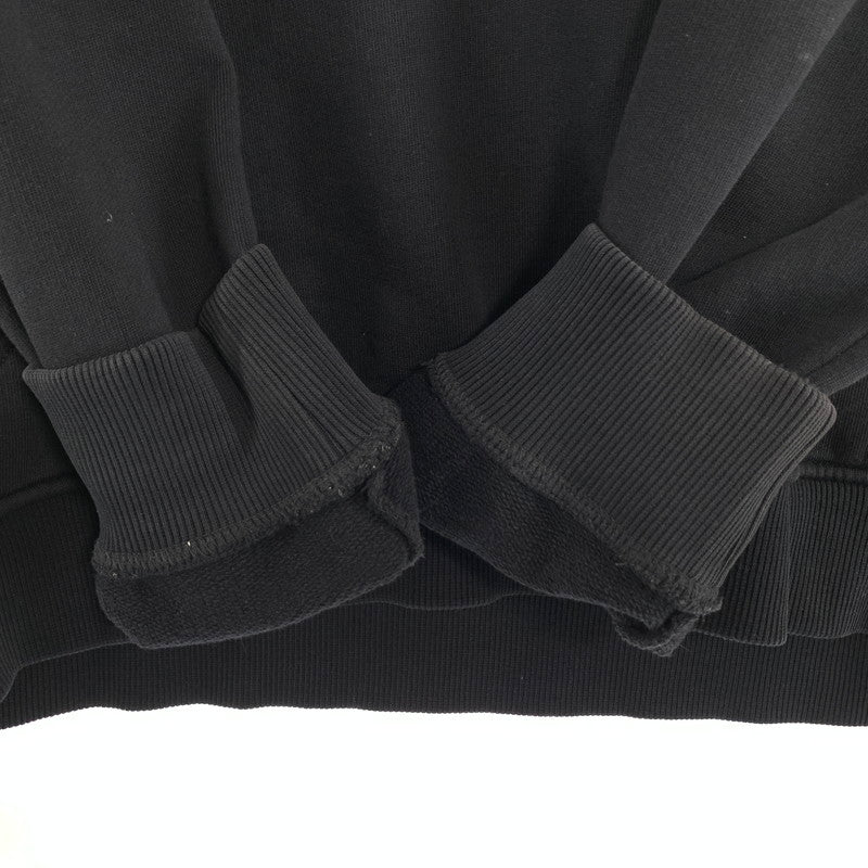 【中古品】【メンズ】 KENZO ケンゾー 刺繍 ロゴ パーカー 長袖 トップス 古着 140-260906-mh-03-fuzh サイズ：S カラー：ブラック 万代Net店
