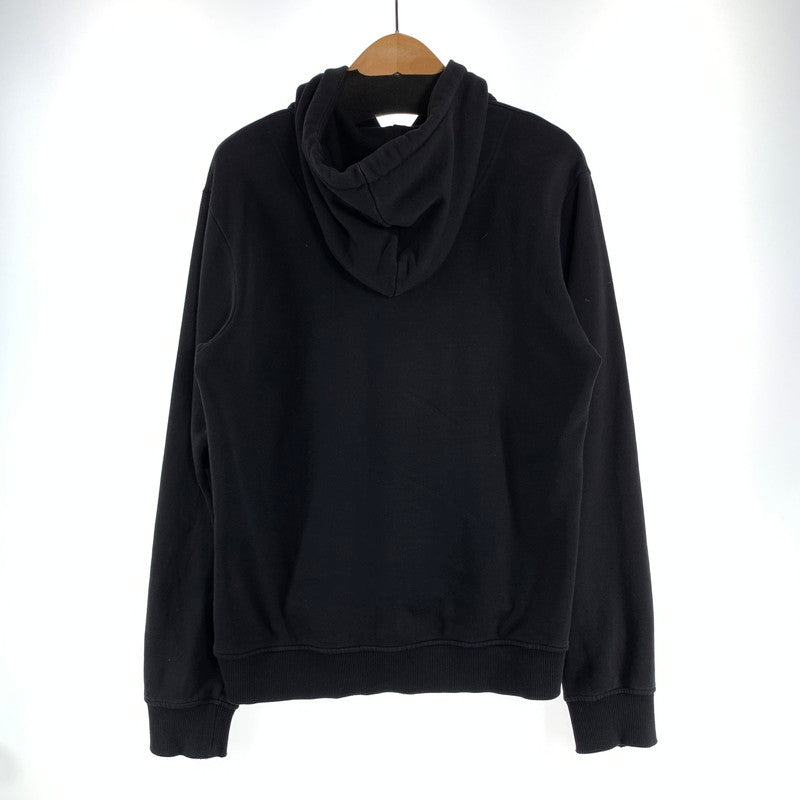 【中古品】【メンズ】 KENZO ケンゾー 刺繍 ロゴ パーカー 長袖 トップス 古着 140-260906-mh-03-fuzh サイズ：S カラー：ブラック 万代Net店