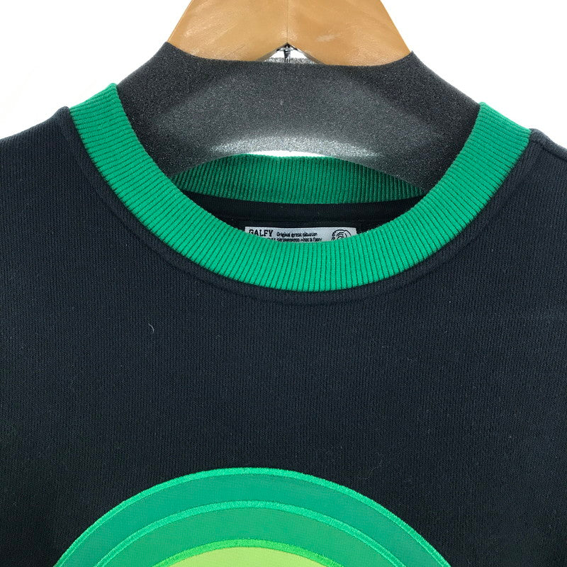 【中古品】【メンズ】 GALFY 131013 ガルフィー ガルーニーテューンズ スウェット 犬刺繍 ビックロゴ BLACK.GREEN SIZE:中堅犬 142-260825-vt-05-fuzh 万代Net店
