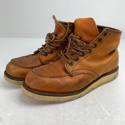 【中古品】【メンズ】 REDWING レッドウィング 875 IRISH SETTER ブーツ シューズ オレンジブラウン SIZE:8.5表記 犬刻印 靴 164-260905-io-29-fuzh 万代Net店