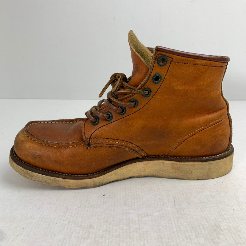 【中古品】【メンズ】 REDWING レッドウィング 875 IRISH SETTER ブーツ シューズ オレンジブラウン SIZE:8.5表記 犬刻印 靴 164-260905-io-29-fuzh 万代Net店