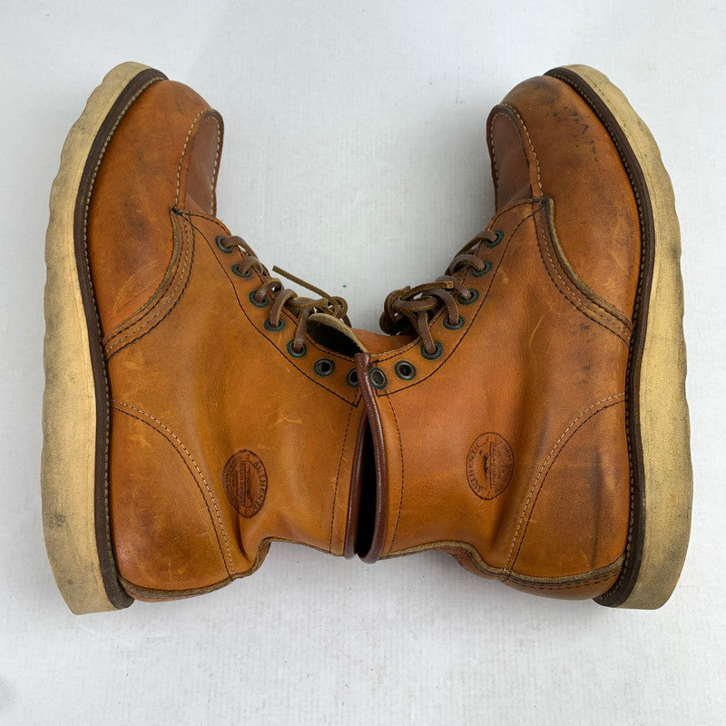 【中古品】【メンズ】 REDWING レッドウィング 875 IRISH SETTER ブーツ シューズ オレンジブラウン SIZE:8.5表記 犬刻印 靴 164-260905-io-29-fuzh 万代Net店