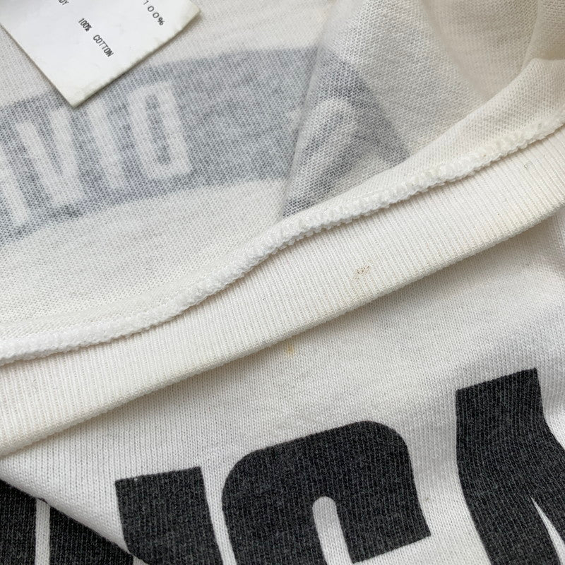 【中古品】【メンズ】 SAINT MICHAEL セントマイケル 河村康輔 SM-A23-0000-C18 COMPLICATED プリント Tシャツ 半袖 トップス 古着 142-260906-mh-06-fuzh サイズ：L カラー：ホワイト 万代Net店