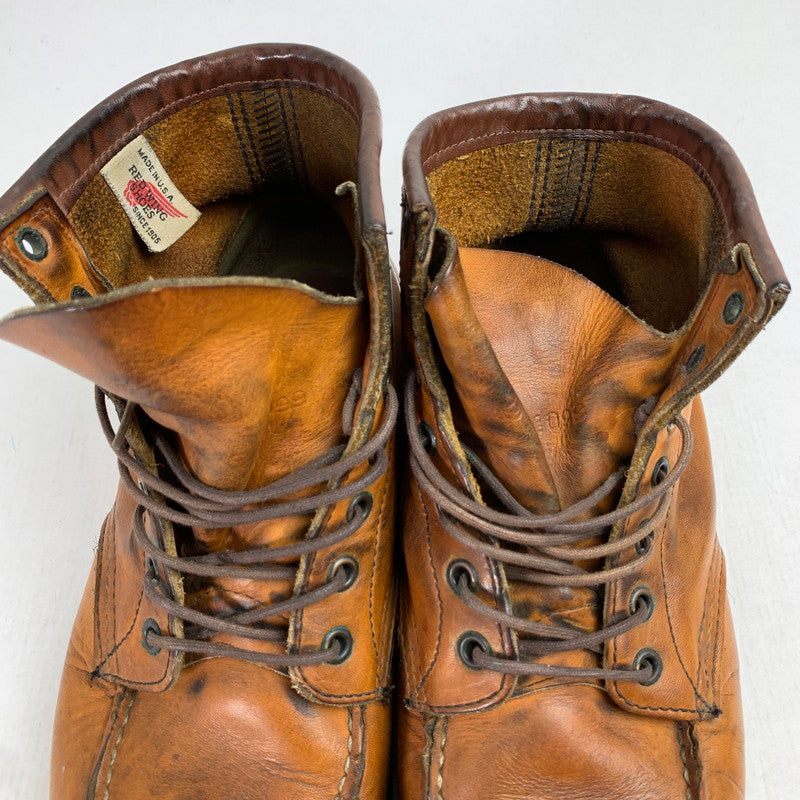 【中古品】【メンズ】 REDWING レッドウィング 875 IRISH SETTER ブーツ シューズ YELLOW BROWN SIZE:9 ※汚れ・使用感有 靴 164-260905-io-26-fuzh 万代Net店