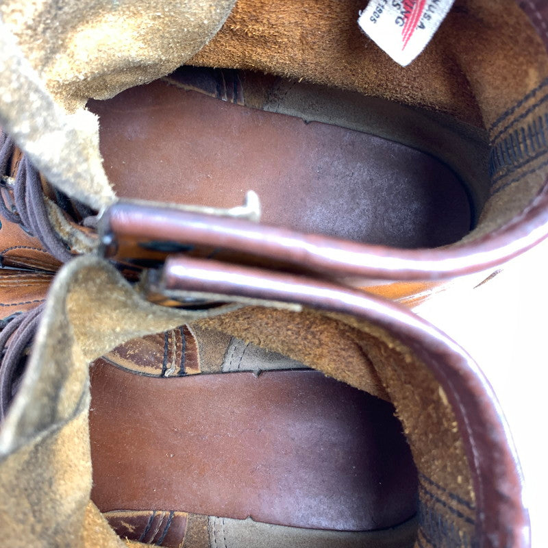 【中古品】【メンズ】 REDWING レッドウィング 875 IRISH SETTER ブーツ シューズ YELLOW BROWN SIZE:9 ※汚れ・使用感有 靴 164-260905-io-26-fuzh 万代Net店