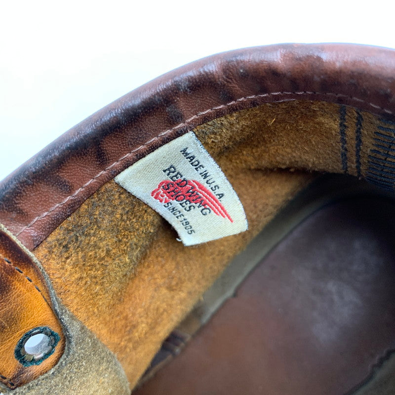 【中古品】【メンズ】 REDWING レッドウィング 875 IRISH SETTER ブーツ シューズ YELLOW BROWN SIZE:9 ※汚れ・使用感有 靴 164-260905-io-26-fuzh 万代Net店