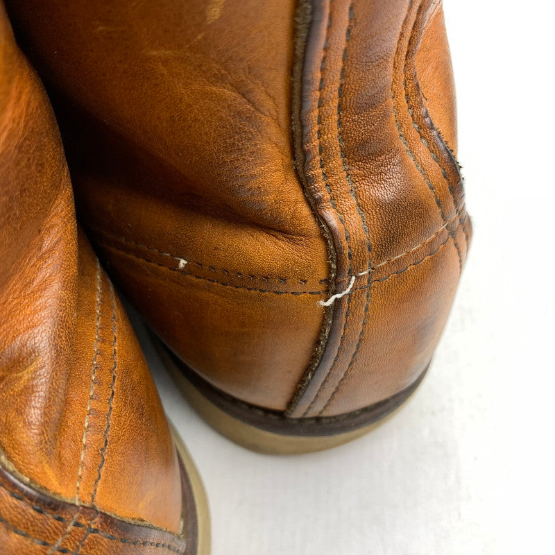 【中古品】【メンズ】 REDWING レッドウィング 875 IRISH SETTER ブーツ シューズ YELLOW BROWN SIZE:9 ※汚れ・使用感有 靴 164-260905-io-26-fuzh 万代Net店