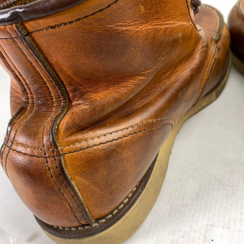 【中古品】【メンズ】 REDWING レッドウィング 875 IRISH SETTER ブーツ シューズ YELLOW BROWN SIZE:9 ※汚れ・使用感有 靴 164-260905-io-26-fuzh 万代Net店