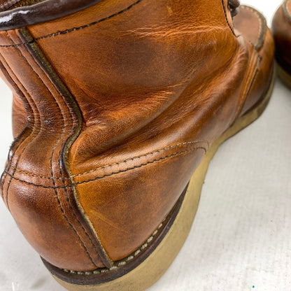 【中古品】【メンズ】 REDWING レッドウィング 875 IRISH SETTER ブーツ シューズ YELLOW BROWN SIZE:9 ※汚れ・使用感有 靴 164-260905-io-26-fuzh 万代Net店