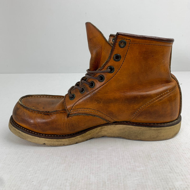 【中古品】【メンズ】 REDWING レッドウィング 875 IRISH SETTER ブーツ シューズ YELLOW BROWN SIZE:9 ※汚れ・使用感有 靴 164-260905-io-26-fuzh 万代Net店