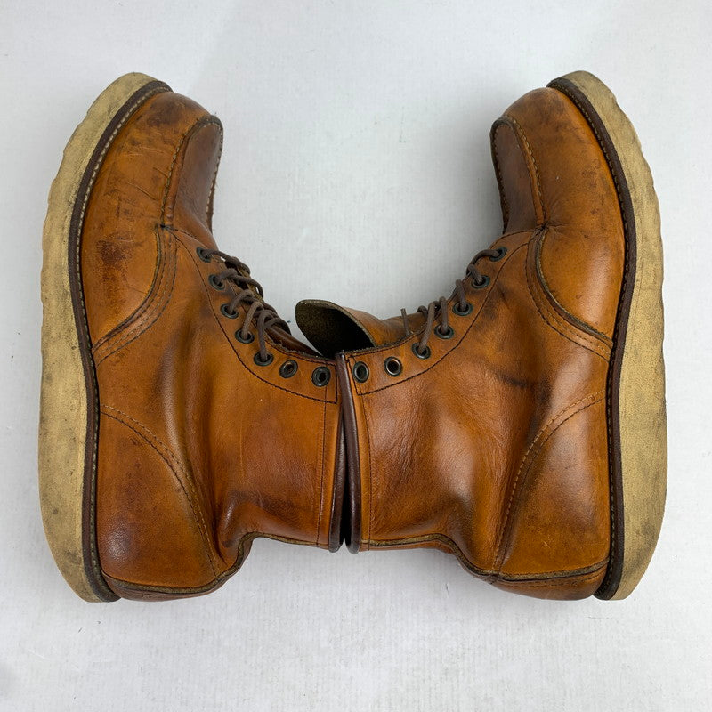 【中古品】【メンズ】 REDWING レッドウィング 875 IRISH SETTER ブーツ シューズ YELLOW BROWN SIZE:9 ※汚れ・使用感有 靴 164-260905-io-26-fuzh 万代Net店