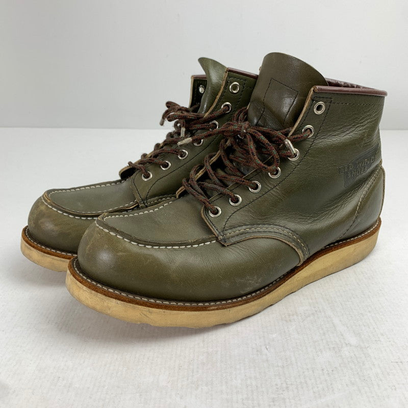 【中古品】【メンズ】 REDWING レッドウィング 8180 アイリッシュ セッター ブーツ シューズ KHAKI SIZE:10 グリーンセッター 靴 ※使用感あり 164-260905-io-27-fuzh 万代Net店
