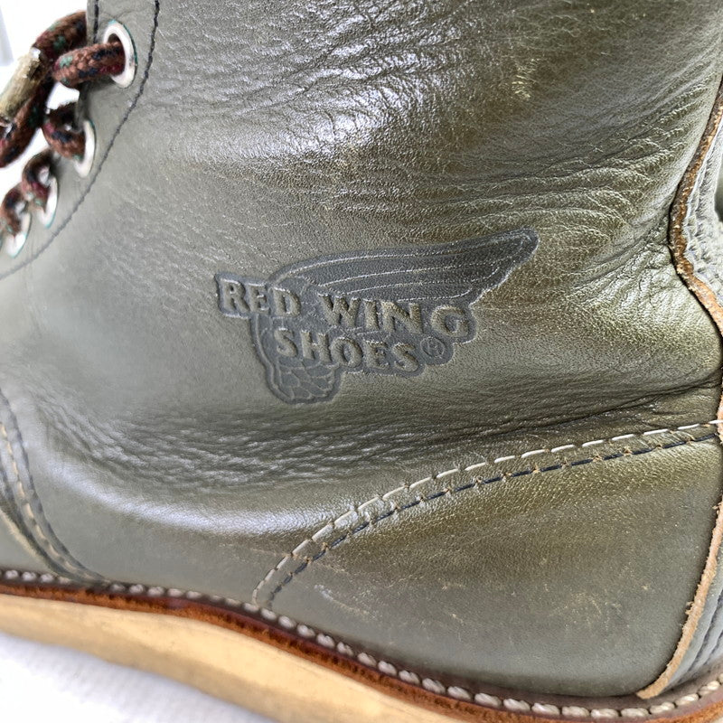 【中古品】【メンズ】 REDWING レッドウィング 8180 アイリッシュ セッター ブーツ シューズ KHAKI SIZE:10 グリーンセッター 靴 ※使用感あり 164-260905-io-27-fuzh 万代Net店