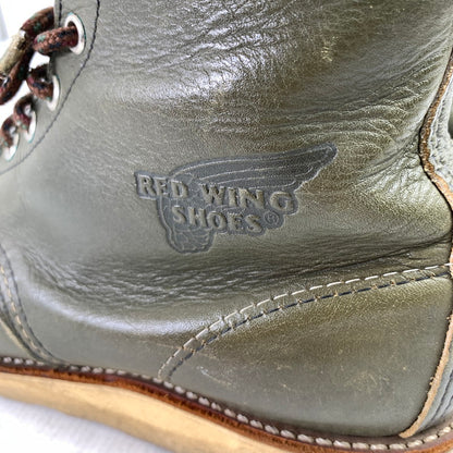 【中古品】【メンズ】 REDWING レッドウィング 8180 アイリッシュ セッター ブーツ シューズ KHAKI SIZE:10 グリーンセッター 靴 ※使用感あり 164-260905-io-27-fuzh 万代Net店