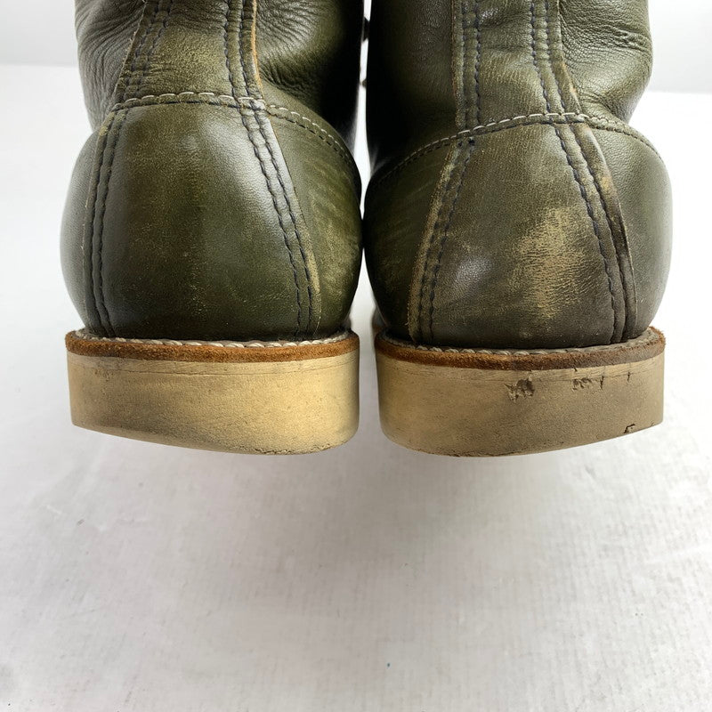 【中古品】【メンズ】 REDWING レッドウィング 8180 アイリッシュ セッター ブーツ シューズ KHAKI SIZE:10 グリーンセッター 靴 ※使用感あり 164-260905-io-27-fuzh 万代Net店