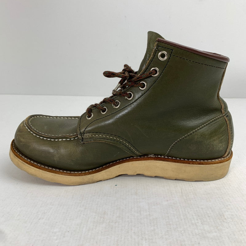 【中古品】【メンズ】 REDWING レッドウィング 8180 アイリッシュ セッター ブーツ シューズ KHAKI SIZE:10 グリーンセッター 靴 ※使用感あり 164-260905-io-27-fuzh 万代Net店