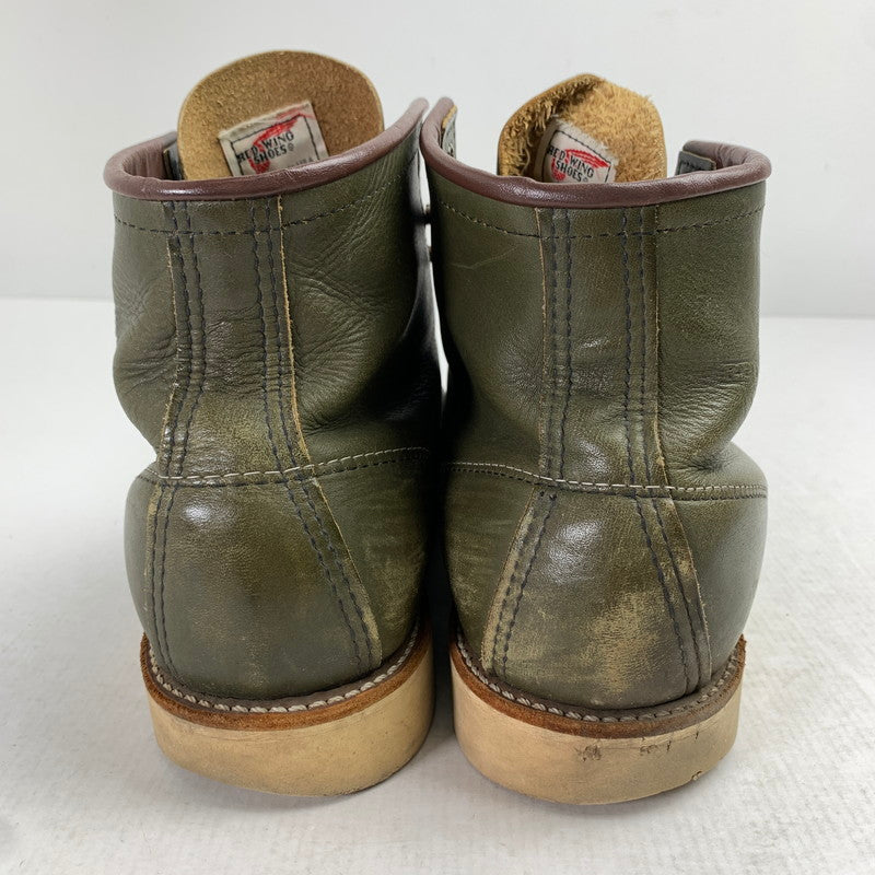 【中古品】【メンズ】 REDWING レッドウィング 8180 アイリッシュ セッター ブーツ シューズ KHAKI SIZE:10 グリーンセッター 靴 ※使用感あり 164-260905-io-27-fuzh 万代Net店