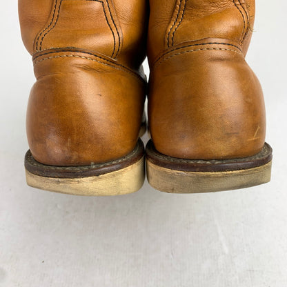 【中古品】【メンズ】 REDWING レッドウィング 2904 LINEMAN ブーツ シューズ YELLOW BROWN SIZE:8.5表記 ※ソール減り有・使用感あり 靴 164-260905-io-28-fuzh 万代Net店