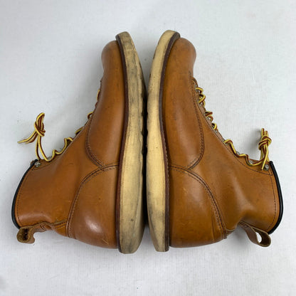 【中古品】【メンズ】 REDWING レッドウィング 2904 LINEMAN ブーツ シューズ YELLOW BROWN SIZE:8.5表記 ※ソール減り有・使用感あり 靴 164-260905-io-28-fuzh 万代Net店