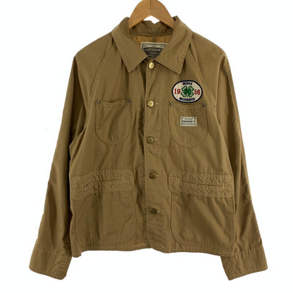 【中古品】【メンズ】 PHERROWS フェローズ P56J MECHANIC WORK JACKET メカニック ワークジャケット 145-261013-ny-17-fuzh サイズ：40 カラー：キャメル 万代Net店