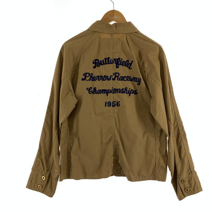 【中古品】【メンズ】 PHERROWS フェローズ P56J MECHANIC WORK JACKET メカニック ワークジャケット 145-261013-ny-17-fuzh サイズ：40 カラー：キャメル 万代Net店