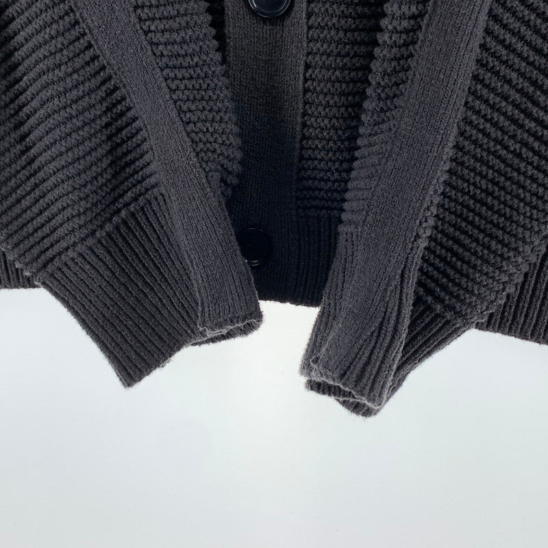 【中古品】【メンズ】 LIDNM LOOP YARN WIDE CARDIGAN リドム ニットカーディガン トップス ブランド 古着 140-260922-gm-16-fuzh サイズ：S カラー：グレー 万代Net店