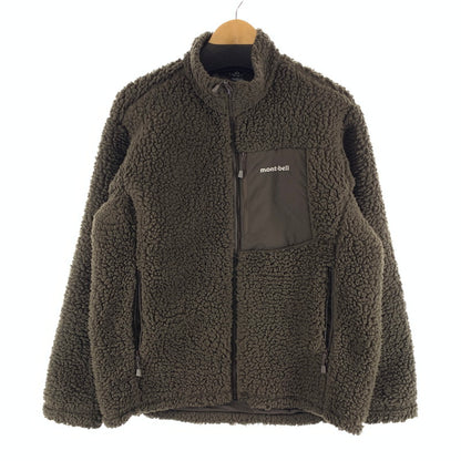 【中古品】【メンズ】 MONT-BELL モンベル 1106746 クリマプラスシーリンジャケット フリースジャケット ブルゾン 144-260922-gm-04-fuzh サイズ：L カラー：カーキ 万代Net店