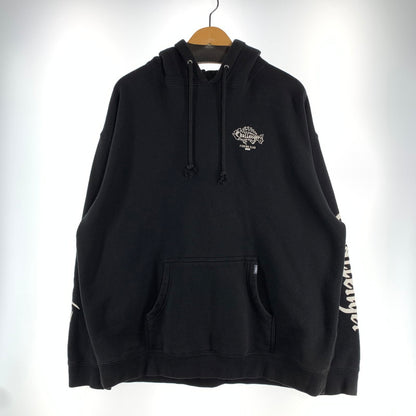 【中古品】【メンズ】 CHALLENGER チャレンジャー IND4000C PULLOVER PARKA FISHING CLUB パーカー 長袖 トップス 古着 142-260906-mh-04-fuzh サイズ：XL カラー：ブラック 万代Net店