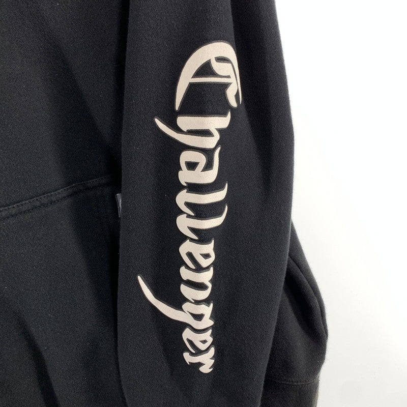 【中古品】【メンズ】 CHALLENGER チャレンジャー IND4000C PULLOVER PARKA FISHING CLUB パーカー 長袖 トップス 古着 142-260906-mh-04-fuzh サイズ：XL カラー：ブラック 万代Net店