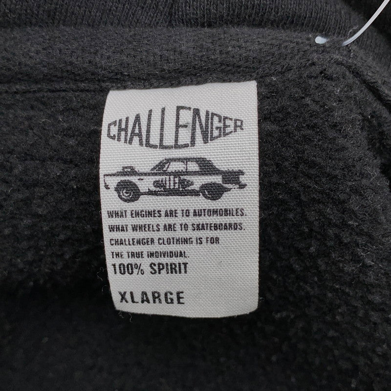 【中古品】【メンズ】 CHALLENGER チャレンジャー IND4000C PULLOVER PARKA FISHING CLUB パーカー 長袖 トップス 古着 142-260906-mh-04-fuzh サイズ：XL カラー：ブラック 万代Net店