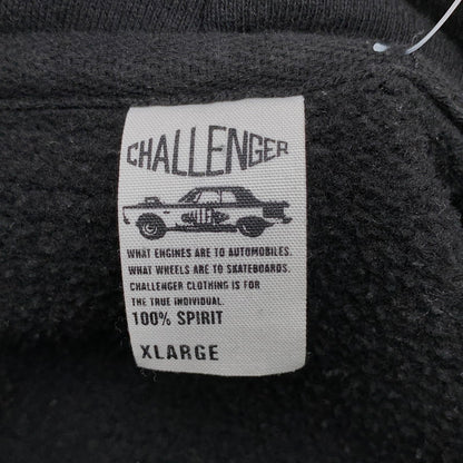 【中古品】【メンズ】 CHALLENGER チャレンジャー IND4000C PULLOVER PARKA FISHING CLUB パーカー 長袖 トップス 古着 142-260906-mh-04-fuzh サイズ：XL カラー：ブラック 万代Net店