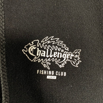 【中古品】【メンズ】 CHALLENGER チャレンジャー IND4000C PULLOVER PARKA FISHING CLUB パーカー 長袖 トップス 古着 142-260906-mh-04-fuzh サイズ：XL カラー：ブラック 万代Net店